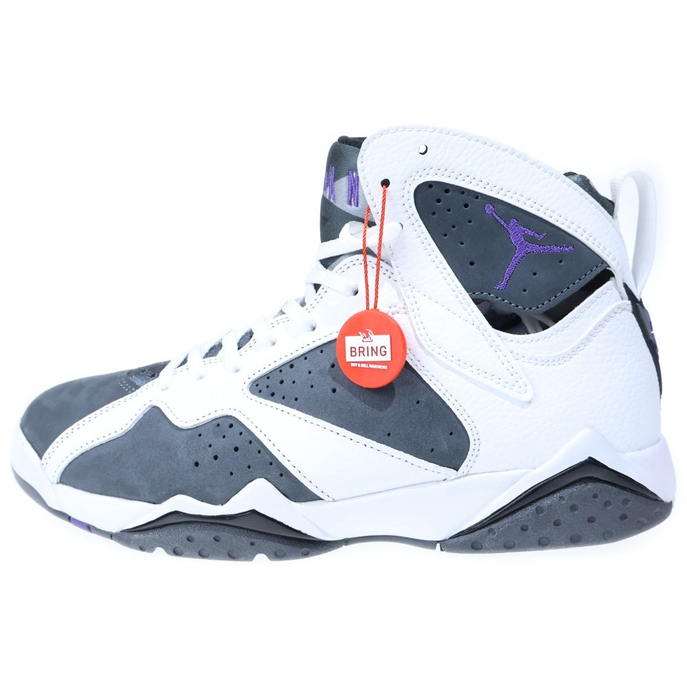NIKE(ナイキ) AIR JORDAN 7 RETRO FLINT エアジョーダン7 フリント ハイカットスニーカー ホワイト/グレー US10/28cm CU9307-100