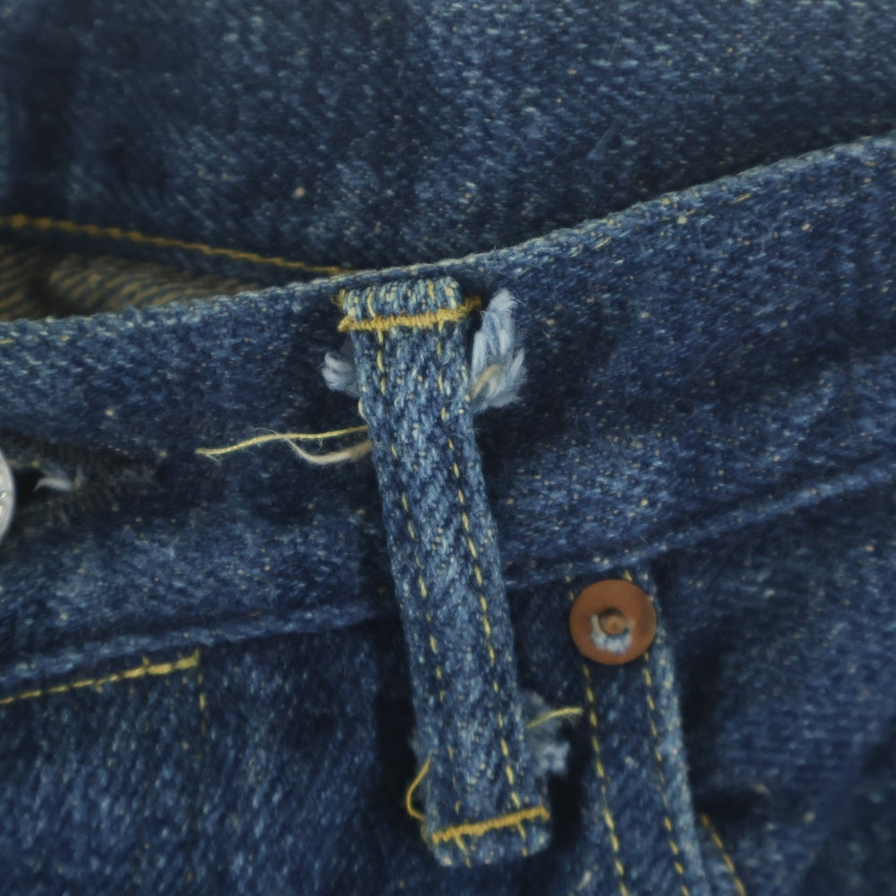 NO BRAND(ノーブランド) ONI DENIM（鬼デニム）セミタイトストレート 20oz 鬼秘 オニシークレット デニムパンツ インディゴ ONI-546ZR