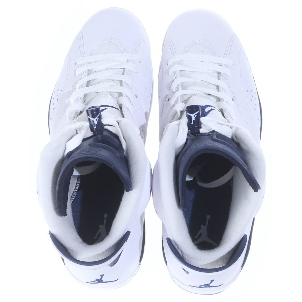 NIKE(ナイキ) AIR JORDAN 6 MIDNIGHT NAVY エアジョーダン6 ミッドナイトネイビー ハイカットスニーカー ホワイト/ネイビー US10.5/28.5cm CT8529-141