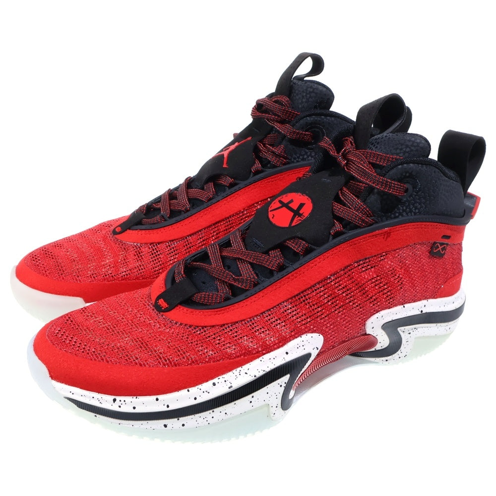 NIKE(ナイキ) ×Rui Hachimura AIR JORDAN 36 SE 八村塁 エアジョーダン36 ハイカットスニーカー ブラック/レッド US10.5/28.5cm DJ4485-600