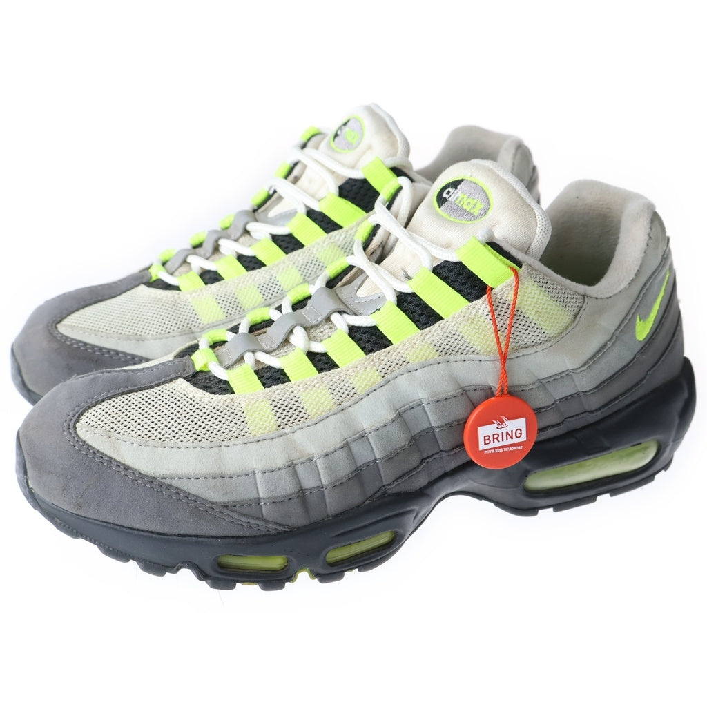 NIKE(ナイキ) AIR MAX 95 OG Yellow Gradation エアマックス95 イエローグラデ ローカットスニーカー グレー/イエロー US10/28cm 554970-071