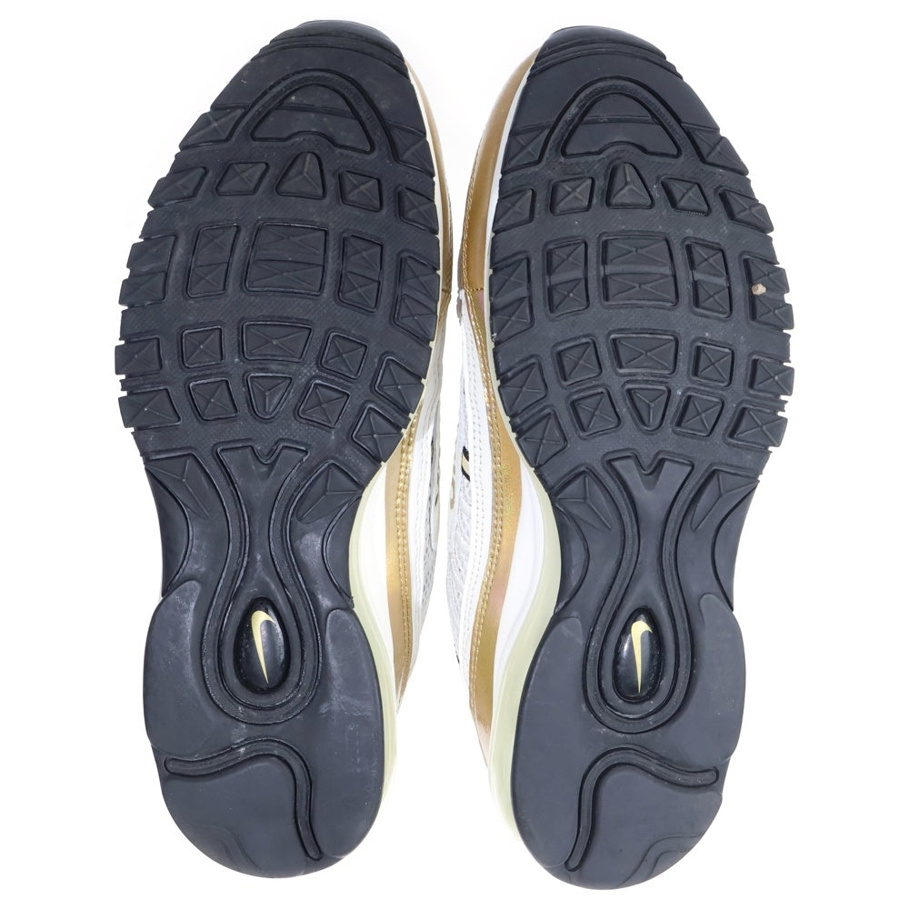 NIKE(ナイキ) AIR MAX 98 UK エアマックス ローカットスニーカー シューズ ホワイト/ゴールド US10/28cm AJ6302-100