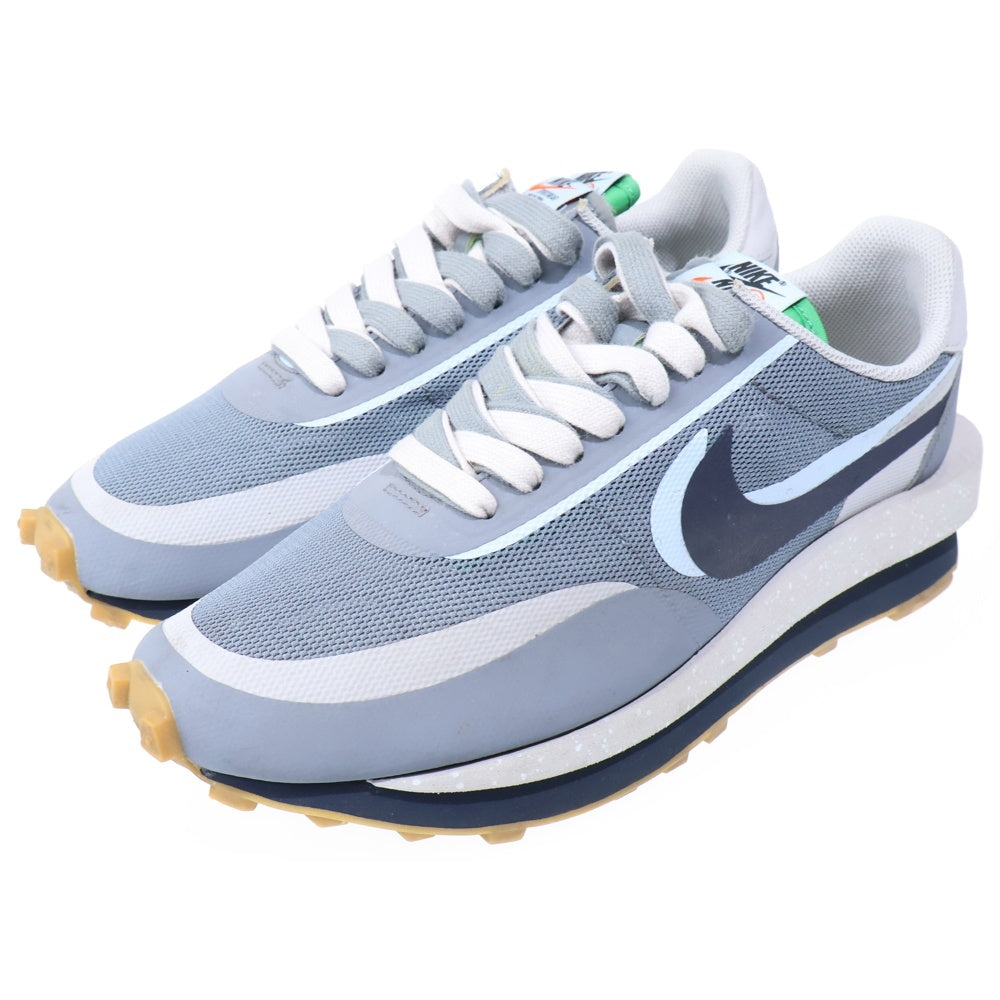 NIKE(ナイキ) ×Sacai ×CLOT LD WAFFLE GREY OBSIDIAN サカイ クロット エルディーワッフル グレーオブシディアン ローカットスニーカー グレー US10/28cm DH3114-001