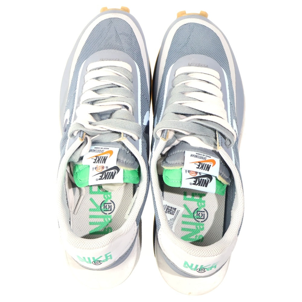 NIKE(ナイキ) ×Sacai ×CLOT LD WAFFLE GREY OBSIDIAN サカイ クロット エルディーワッフル グレーオブシディアン ローカットスニーカー グレー US10/28cm DH3114-001