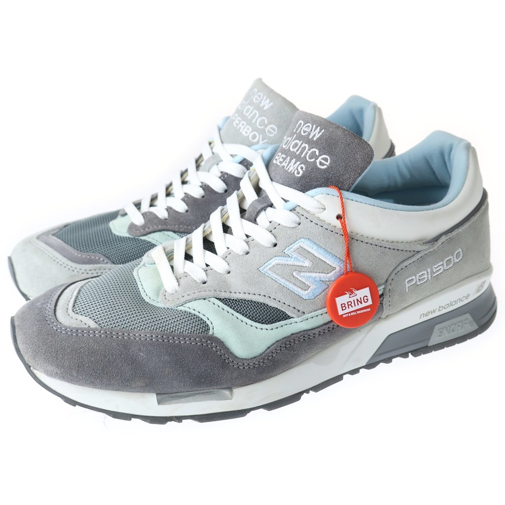 New Balance(ニューバランス) M1500BMS ×BEAMS×PAPERBOY ビームス ペーパーボーイ ローカットスニーカー シューズ グレー US10/28cm