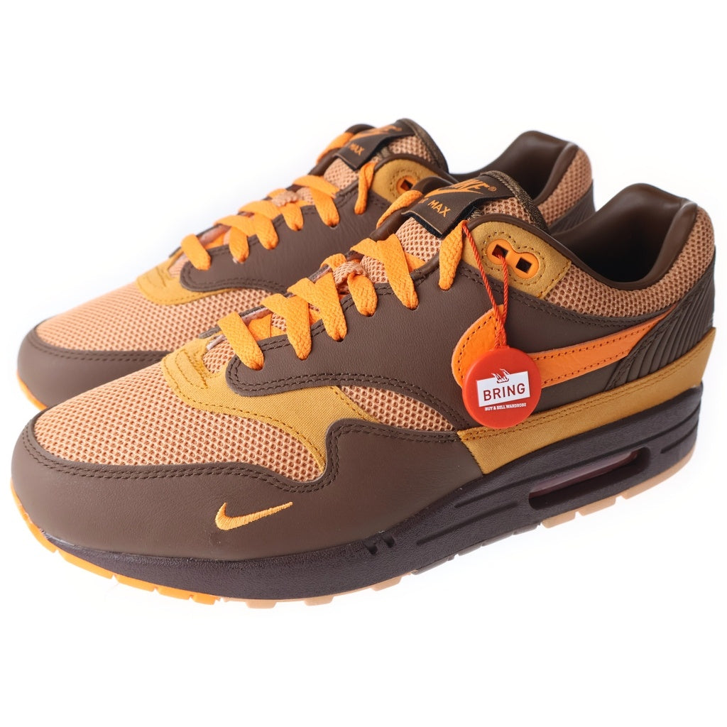 NIKE(ナイキ) AIR MAX 1 King's Day エア マックス 1 キングスデイ ローカットスニーカー シューズ ブラウン/オレンジ US10/28cm HF7346-200