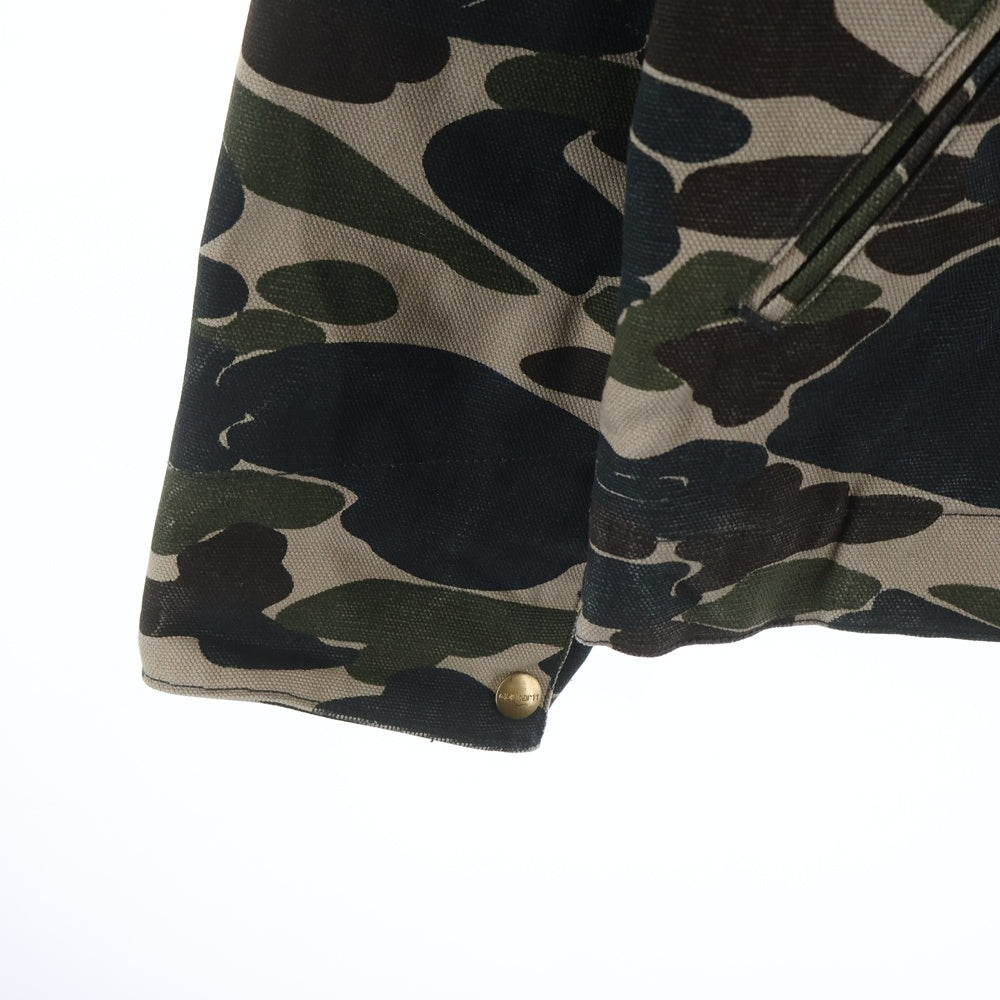 Carhartt WIP(カーハート ダブリューアイピー) デザートカモ デトロイトジャケット ブランケット付き カーキ