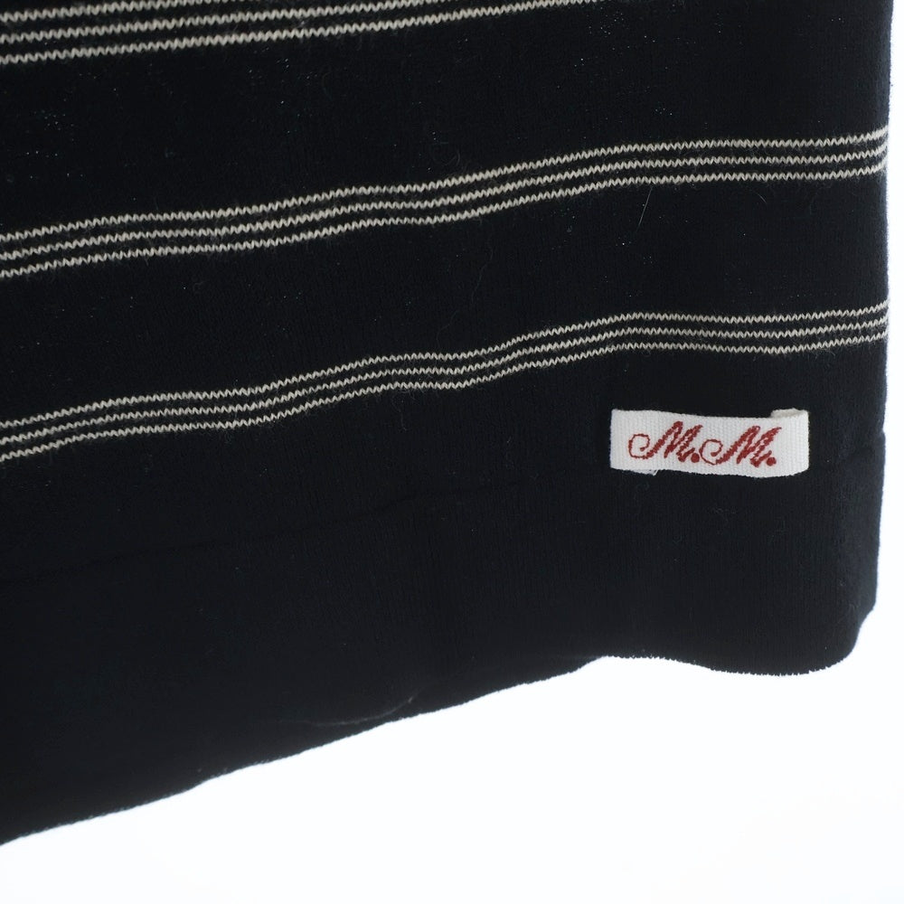 Maison Margiela メゾンマルジェラ 25SS ボーダー ハーフ ショーツ ショート パンツ ブラック S50MU0075 M13093 Maison Margiela(メゾンマルジェラ) 25SS ボーダー ハーフ ショーツ