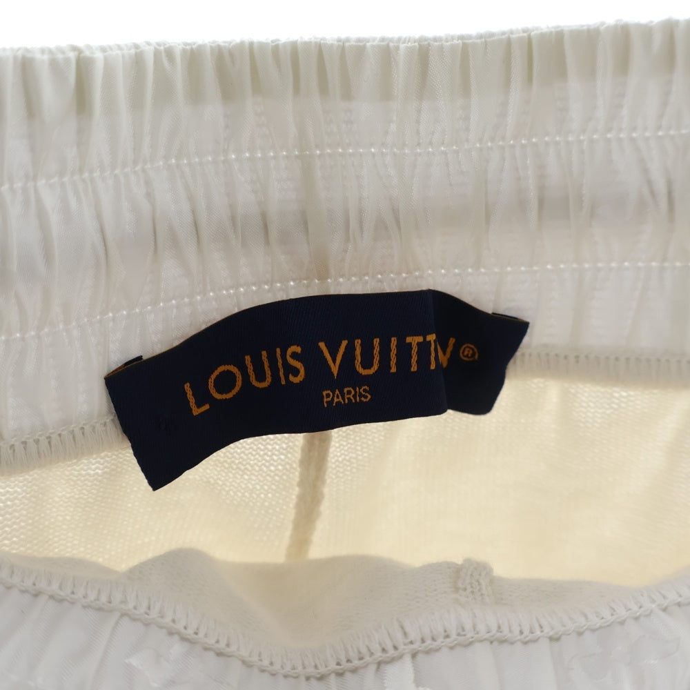LOUIS VUITTON(ルイヴィトン) 25AW モノグラム ナイロンポケット ショーツ ショートパンツ ハーフパンツ ホワイト RM252MQ ZLW HTN41W