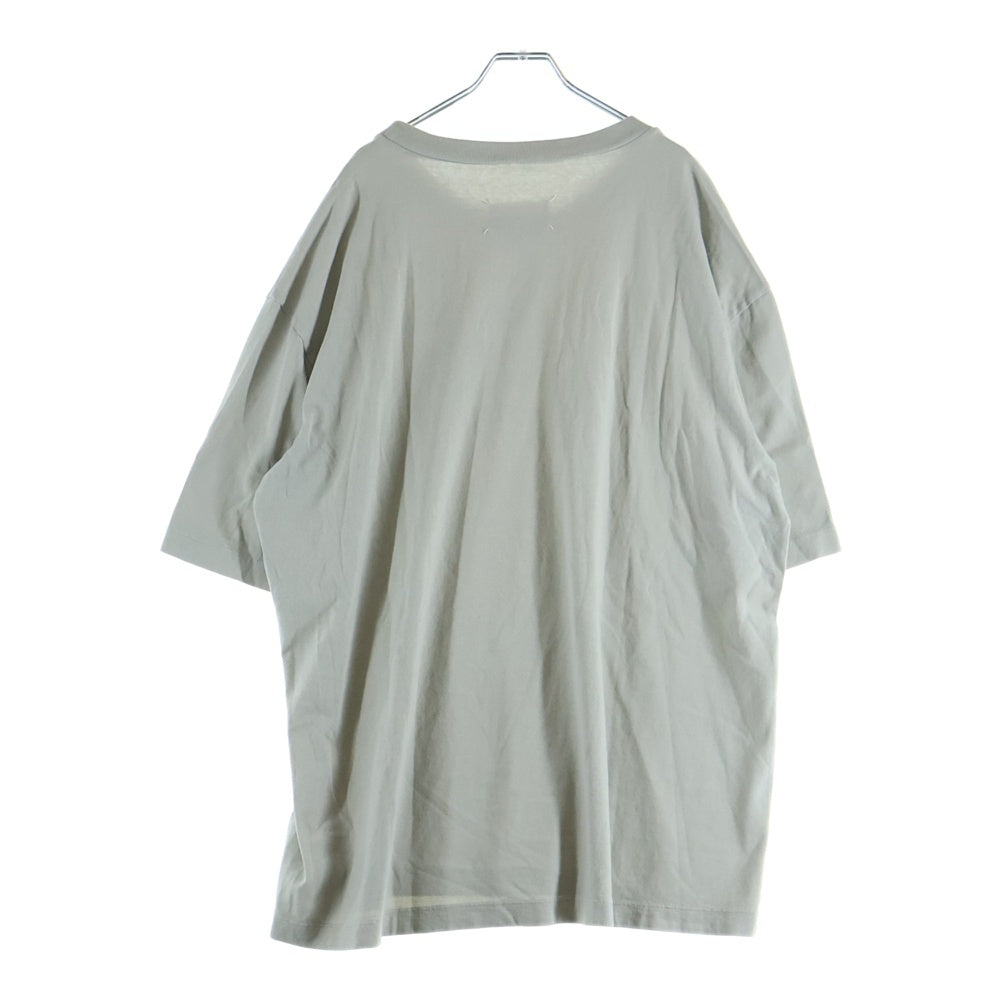 Maison Margiela(メゾンマルジェラ) 24SS ナンバリングロゴクルーネック半袖Tシャツカットソーグレー S50GC0716 S24567