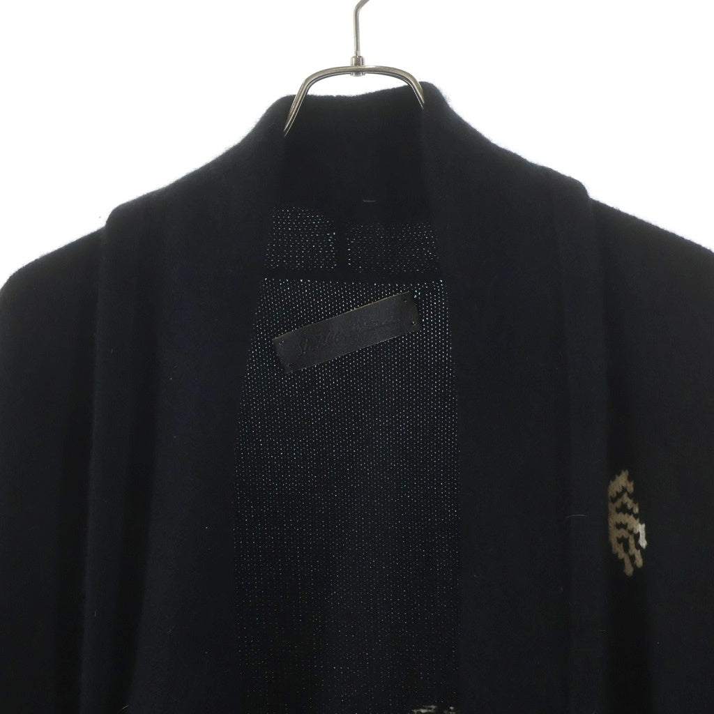 THE ELDER STATESMAN(ザエルダーステーツマン) CASHMERE ISLAND PALM TREE JUMPER KNIT CARDIGAN カシミヤ アイランドパームツリー カシミヤ ジャンパーニット カーディガン 9920800035