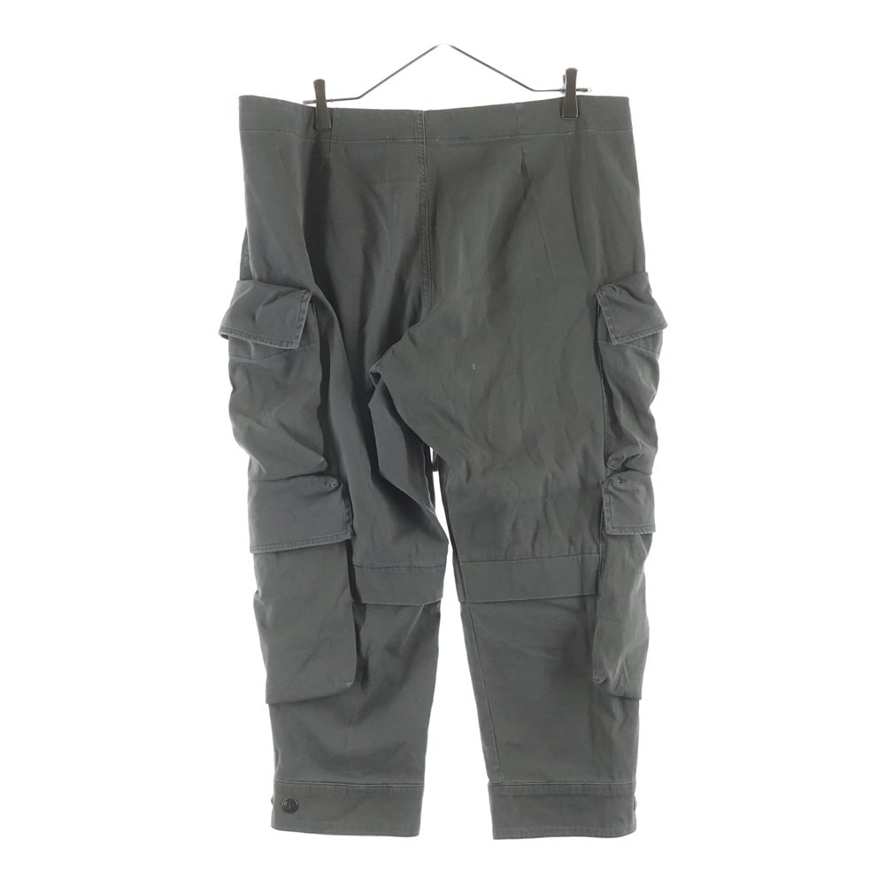 GREG LAUREN(グレッグローレン) 24AW BEDFORD MULTI CARGO PANT ベッドフォード マルチ カーゴ ロングパンツ カーキ 4020600152