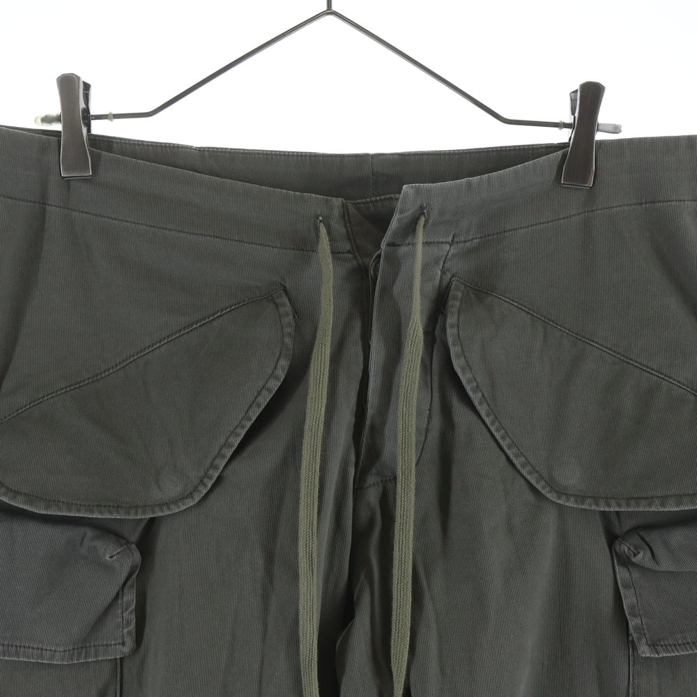 GREG LAUREN(グレッグローレン) 24AW BEDFORD MULTI CARGO PANT ベッドフォード マルチ カーゴ ロングパンツ カーキ 4020600152