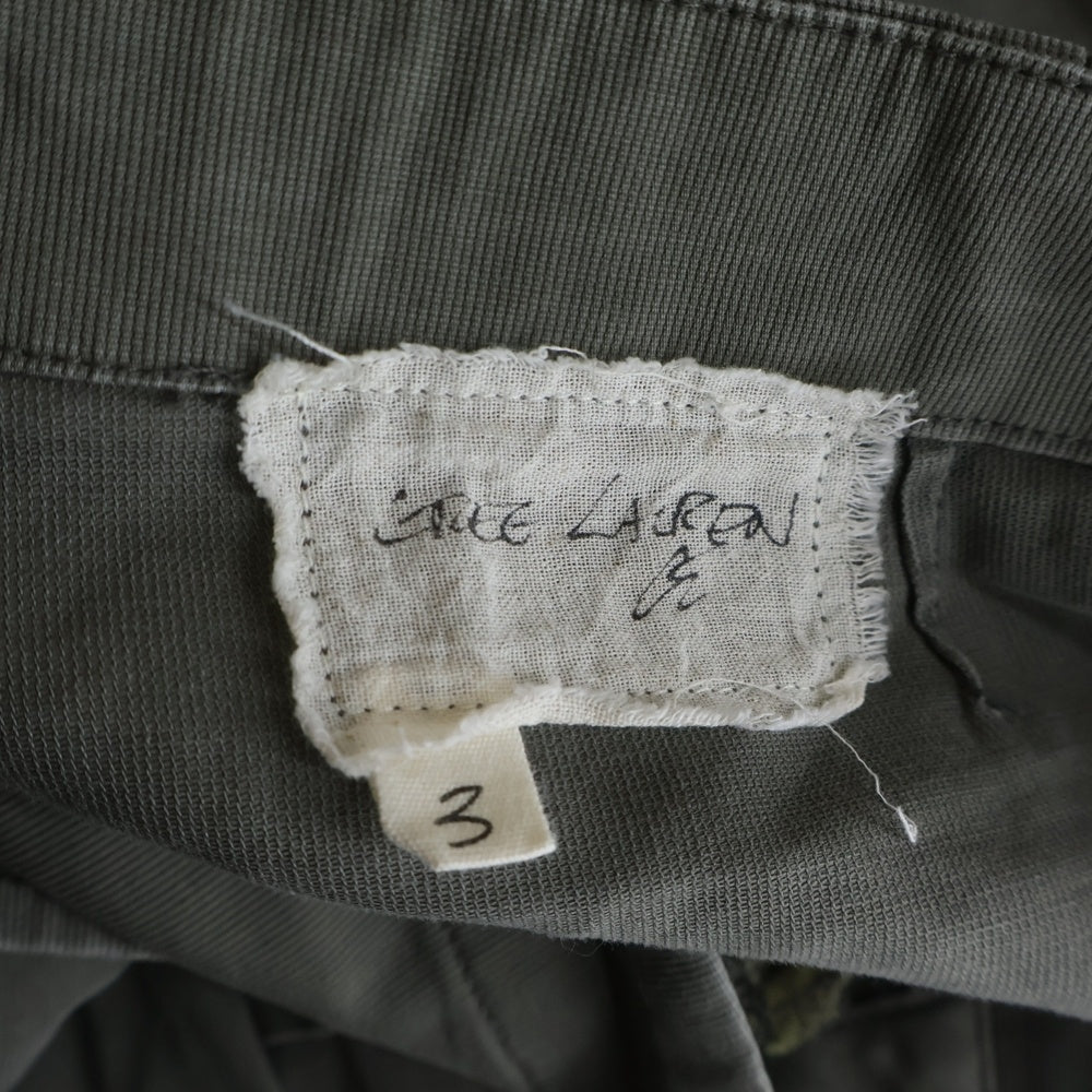 GREG LAUREN(グレッグローレン) 24AW BEDFORD MULTI CARGO PANT ベッドフォード マルチ カーゴ ロングパンツ カーキ 4020600152