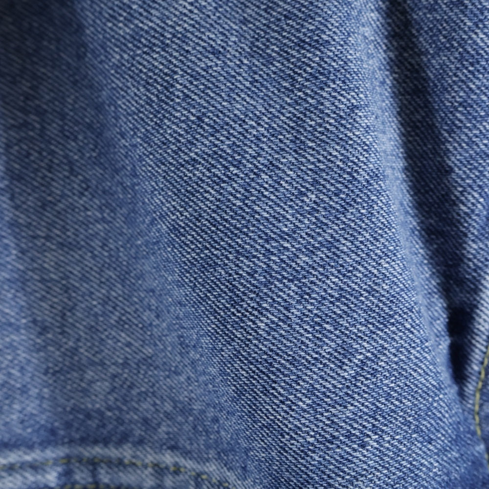 RON HERMAN(ロンハーマン) 2nd Denim Jacket セカンドタイプ リサイクルコットン ユーズド デニム トラッカージャケット インディゴ 4120400018