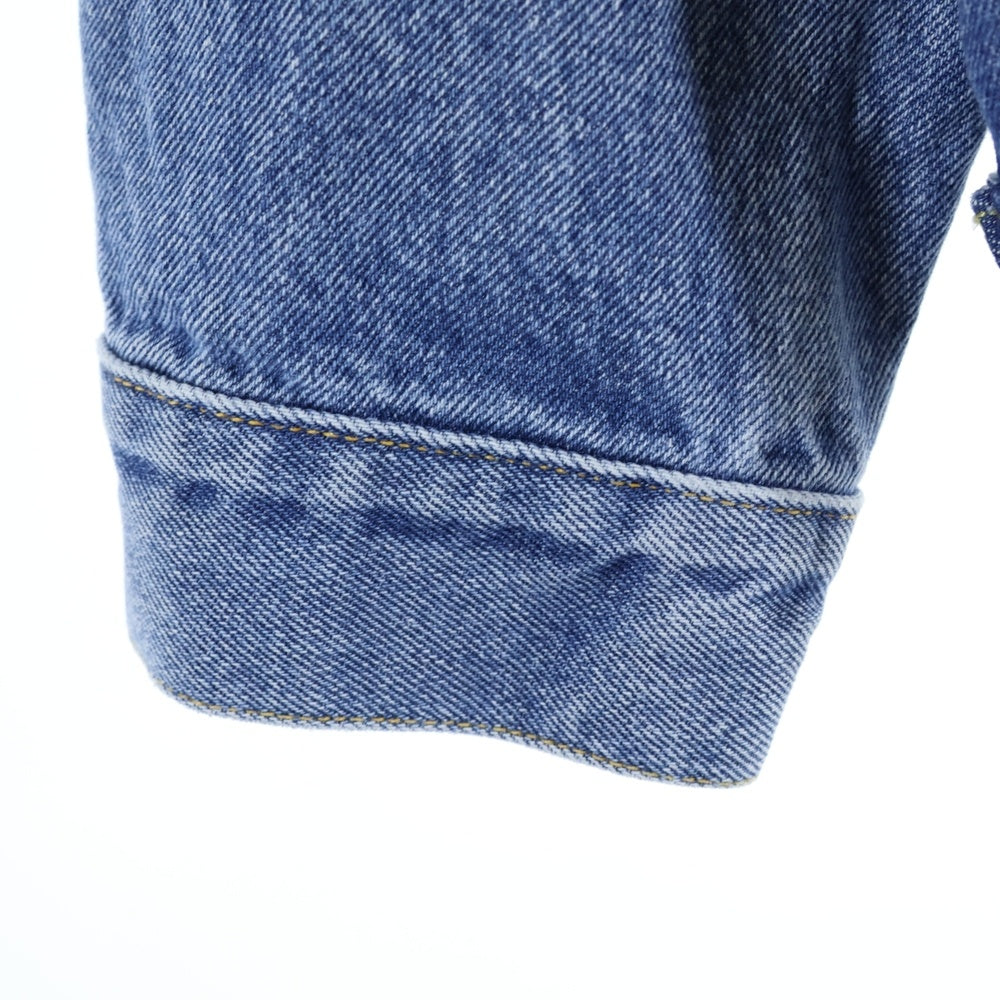 RON HERMAN(ロンハーマン) 2nd Denim Jacket セカンドタイプ リサイクルコットン ユーズド デニム トラッカージャケット インディゴ 4120400018
