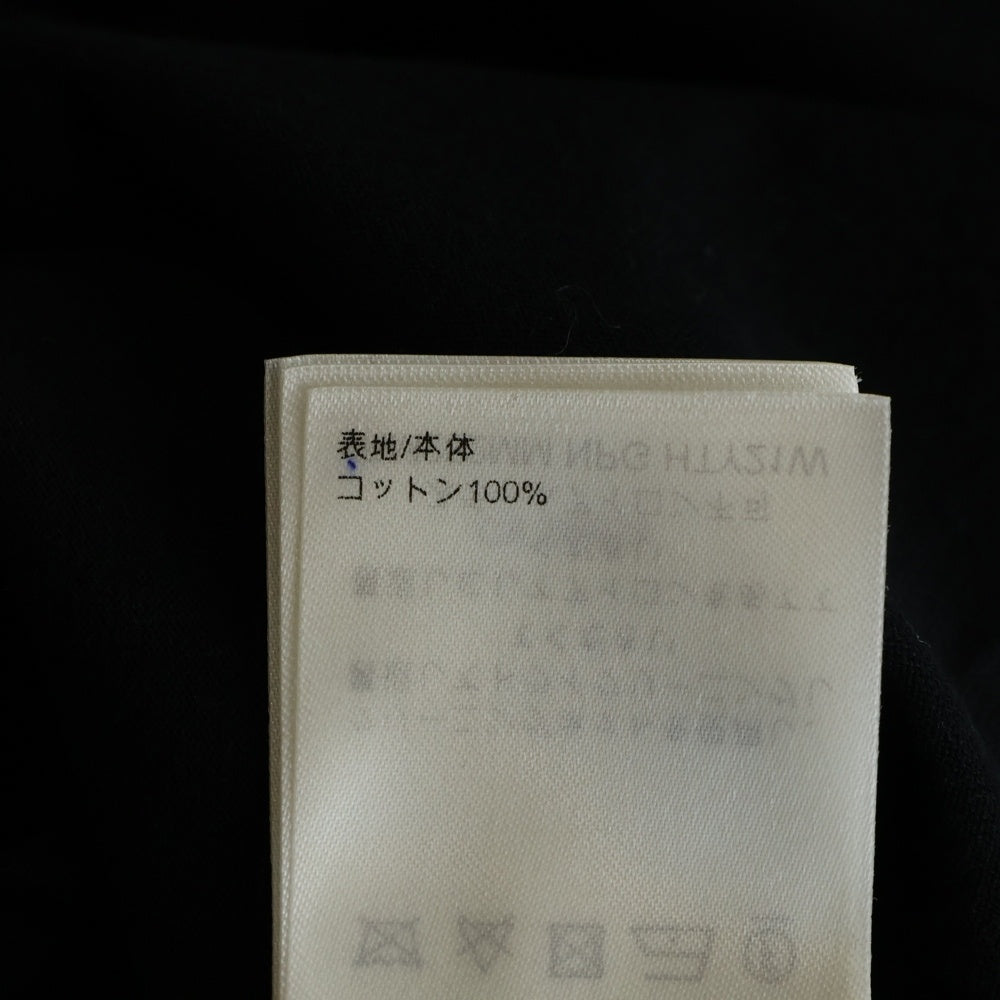 LOUIS VUITTON(ルイヴィトン) 25AW エンブロイダード シグネチャー ストロー ロゴ刺繍 クルーネック 半袖Tシャツ カットソー ブラック RM252MM NPG HTY21W