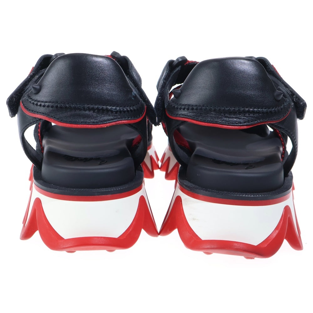CHRISTIAN LOUBOUTIN(クリスチャンルブタン) SUMMER LOUBISHARK サマールビシャーク ストラップサンダル シューズ ブラック