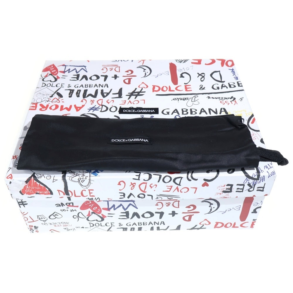 DOLCE & GABBANA(ドルチェアンドガッバーナ) SORRENTO Crystals ソレント クリスタルローカットスニーカー ブラック CS1724 AZ32