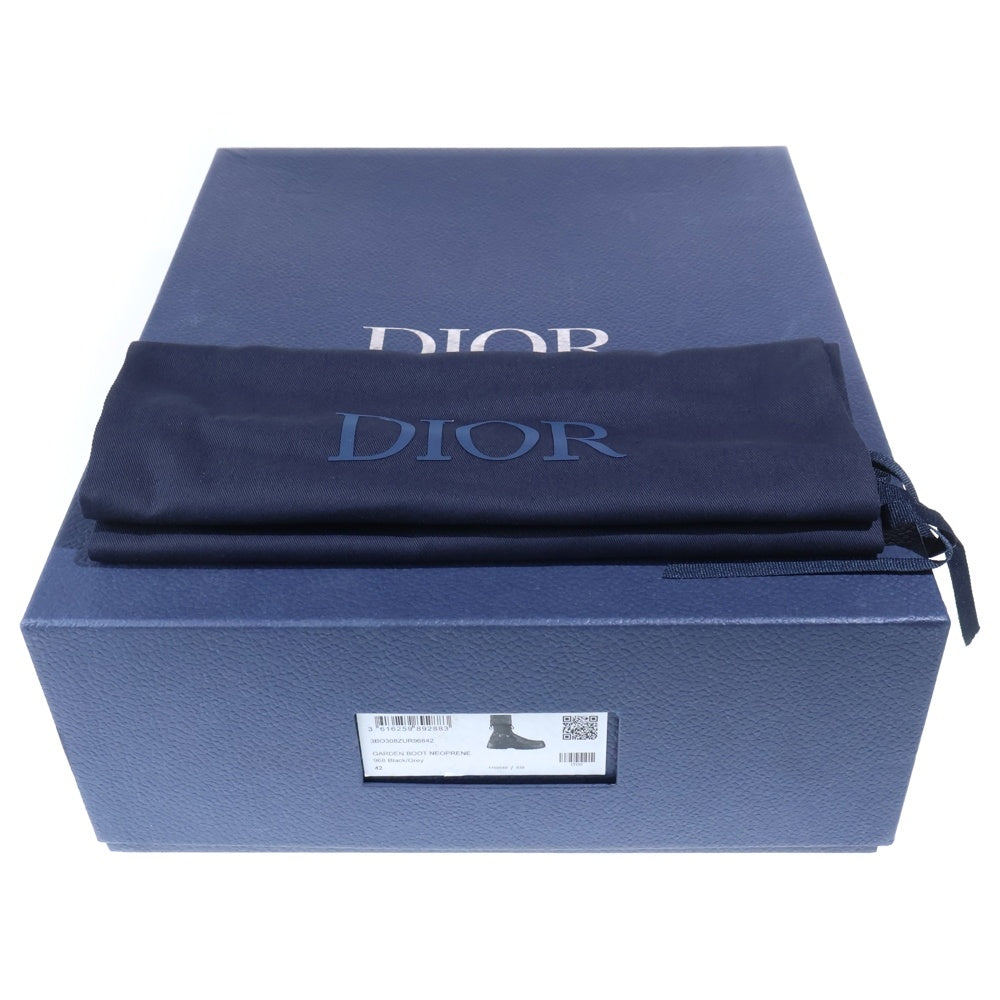 DIOR(ディオール) Garden Ankle Boot ガーデンアノラックブーツ ブラック 3BO308ZUR