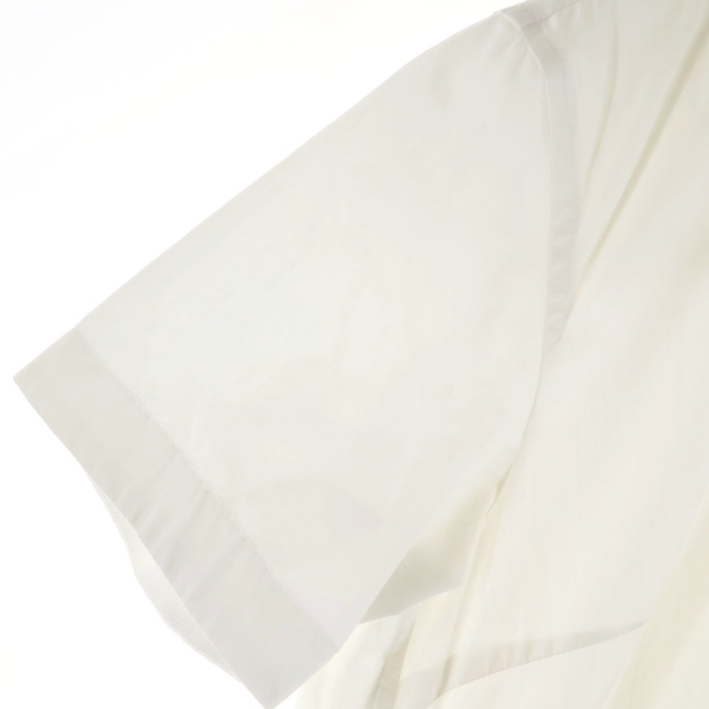 Sacai(サカイ) 21SS ショルダージップ ドッキング ワンピース オールインワン レディース 21-05594 ホワイト/ブラック