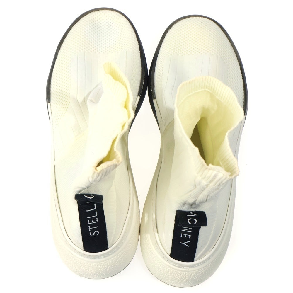 STELLA McCARTNEY(ステラマッカートニー) ソックス ニットスニーカー ホワイト レディース 37