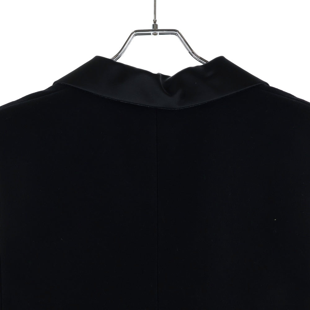 Sacai(サカイ) WOOL MELTON SLEEVELESS PADDED COAT 22-06273 ノースリーブ ウール パディッド切替 ロングコート ブラック レディース