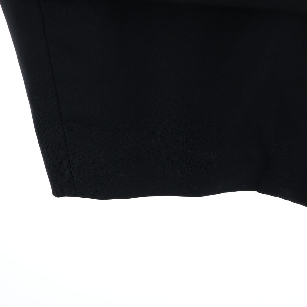 Sacai(サカイ) ポリエステル ウール 切り替 ノースリーブ テーラードジャケット ベスト ジレ ブラック レディース 21-05521