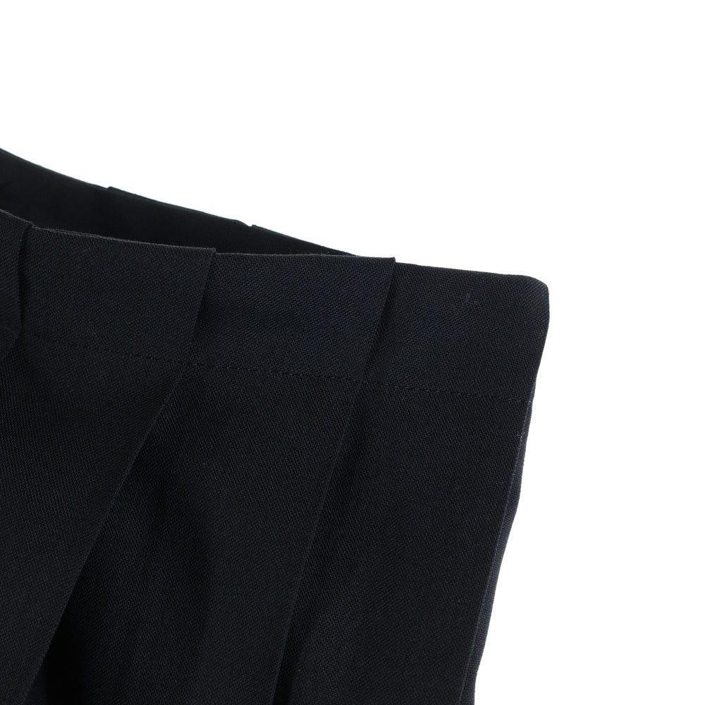 Sacai(サカイ) 22AW Suiting Skirt スーチングプリーツスカート ブラック 22-06178 レディース