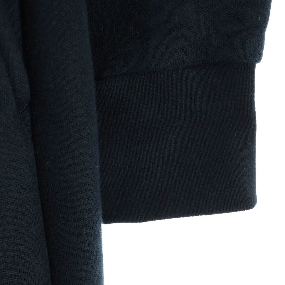 Sacai(サカイ) 20AW コットン ナイロン ジップアップフーディー ドッキング ワンピース レディース ブラック 20-05361