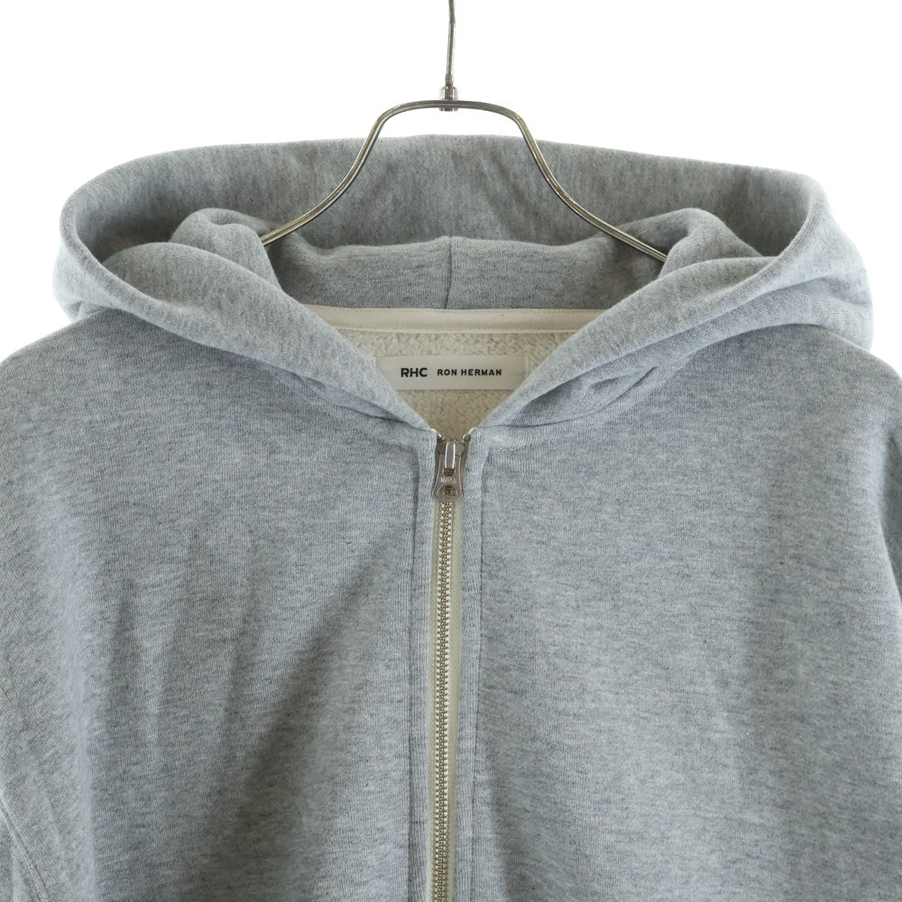 RHC Ron Herman(アールエイチシー ロンハーマン) 25AW Basic Sweat Zip Hoodie ベーシック スウェット ジップアップフーディ パーカー グレー 9920900388