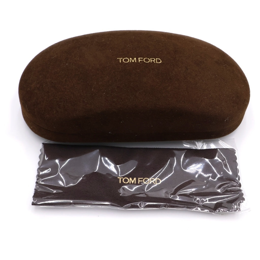 TOM FORD(トムフォード) ブロウライン スクエアフレーム メガネ アイウェア サングラス ブラック ブラック TF5146