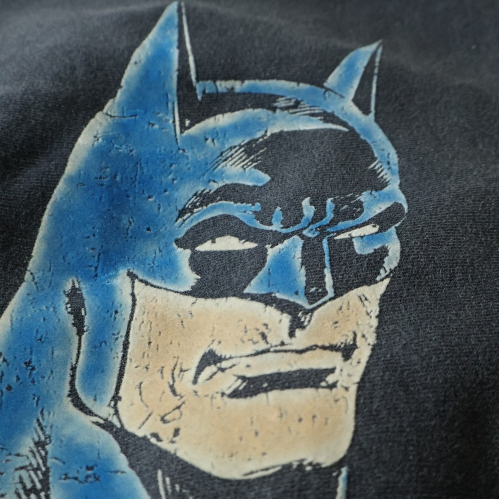 BOWWOW(バウワウ) BATMAN バットマン クルーネック スウェットトレーナー ブラック