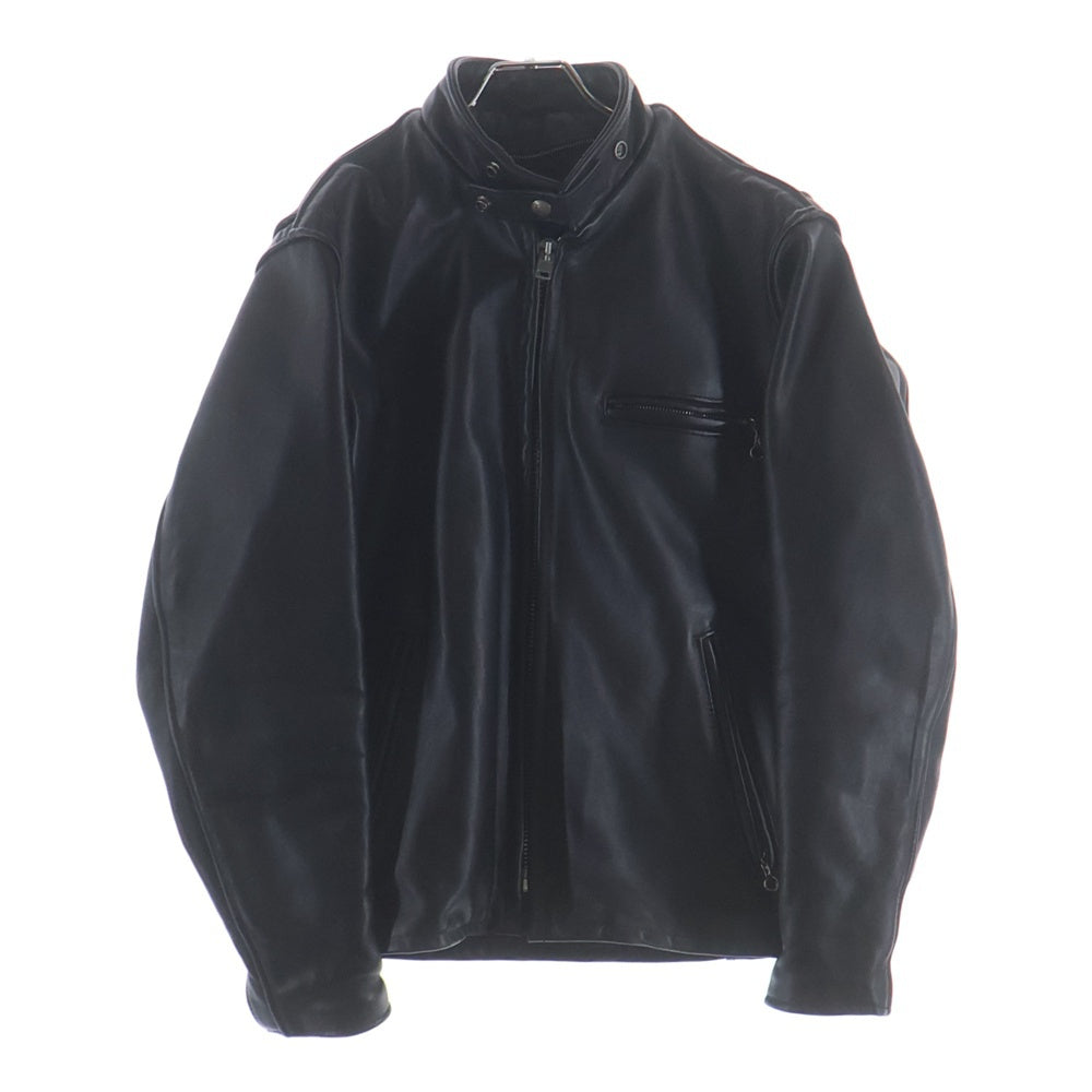 SCHOTT(ショット) 641 レザー シングルライダースジャケット ブラック