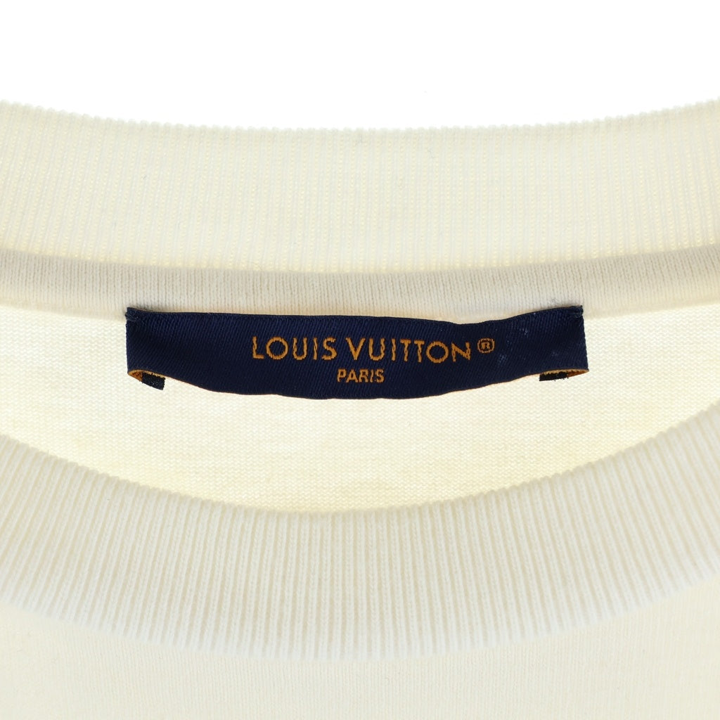 LOUIS VUITTON(ルイヴィトン) 23AW インサイドアウト クルーネック 半袖Tシャツ カットソー ホワイト RM232Q JYN HIY47W
