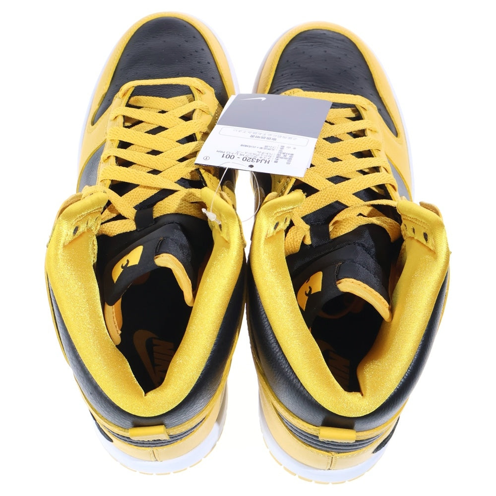 NIKE(ナイキ) ×Wu-Tang Clan DUNK HIGH HJ4320-001 ウータンクラン ダンク ハイカットスニーカー イエロー/ブラック US9/27cm