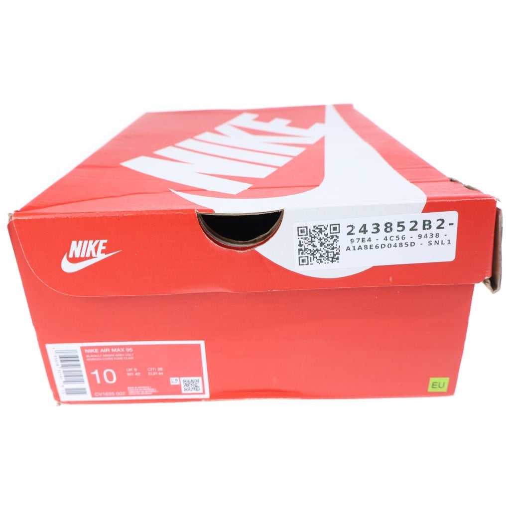 NIKE(ナイキ) AIR MAX 95 RETRO LOGO CV1635-002 エアマックス95 レトロ ロゴ ローカットスニーカー ブラック US10/28cm