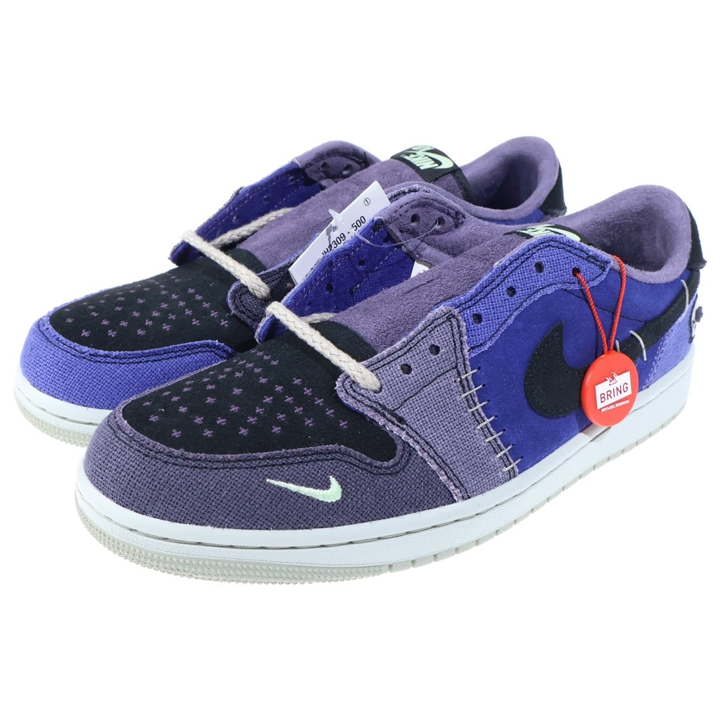NIKE(ナイキ) ×ZION WILLIAMSON AIR JORDAN 1 RETRO LOW OG IH2309-500 ザイオン・ウィリアムソン エアジョーダン1 ローカットスニーカー ブルー US9/27cm