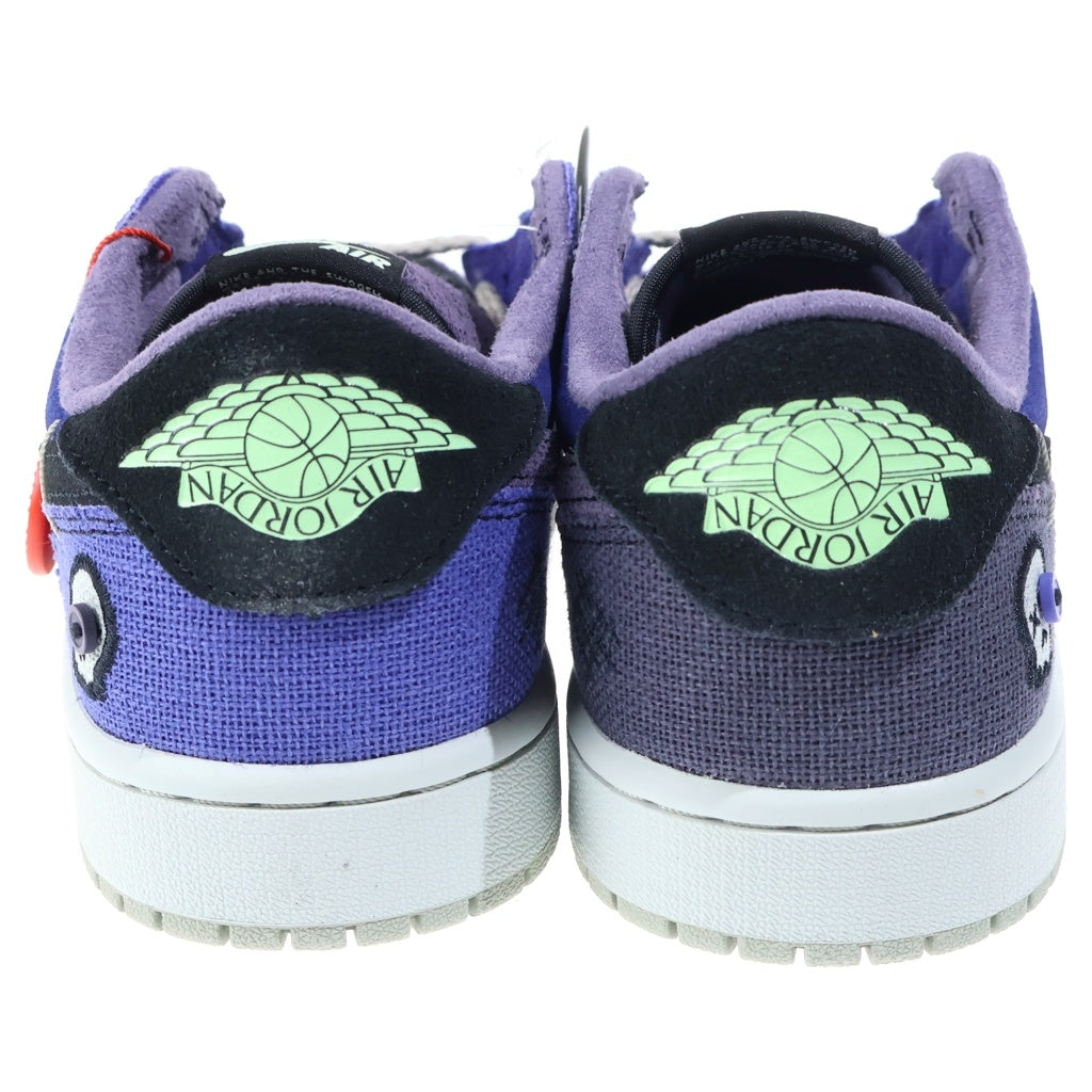NIKE(ナイキ) ×ZION WILLIAMSON AIR JORDAN 1 RETRO LOW OG IH2309-500 ザイオン・ウィリアムソン エアジョーダン1 ローカットスニーカー ブルー US9/27cm