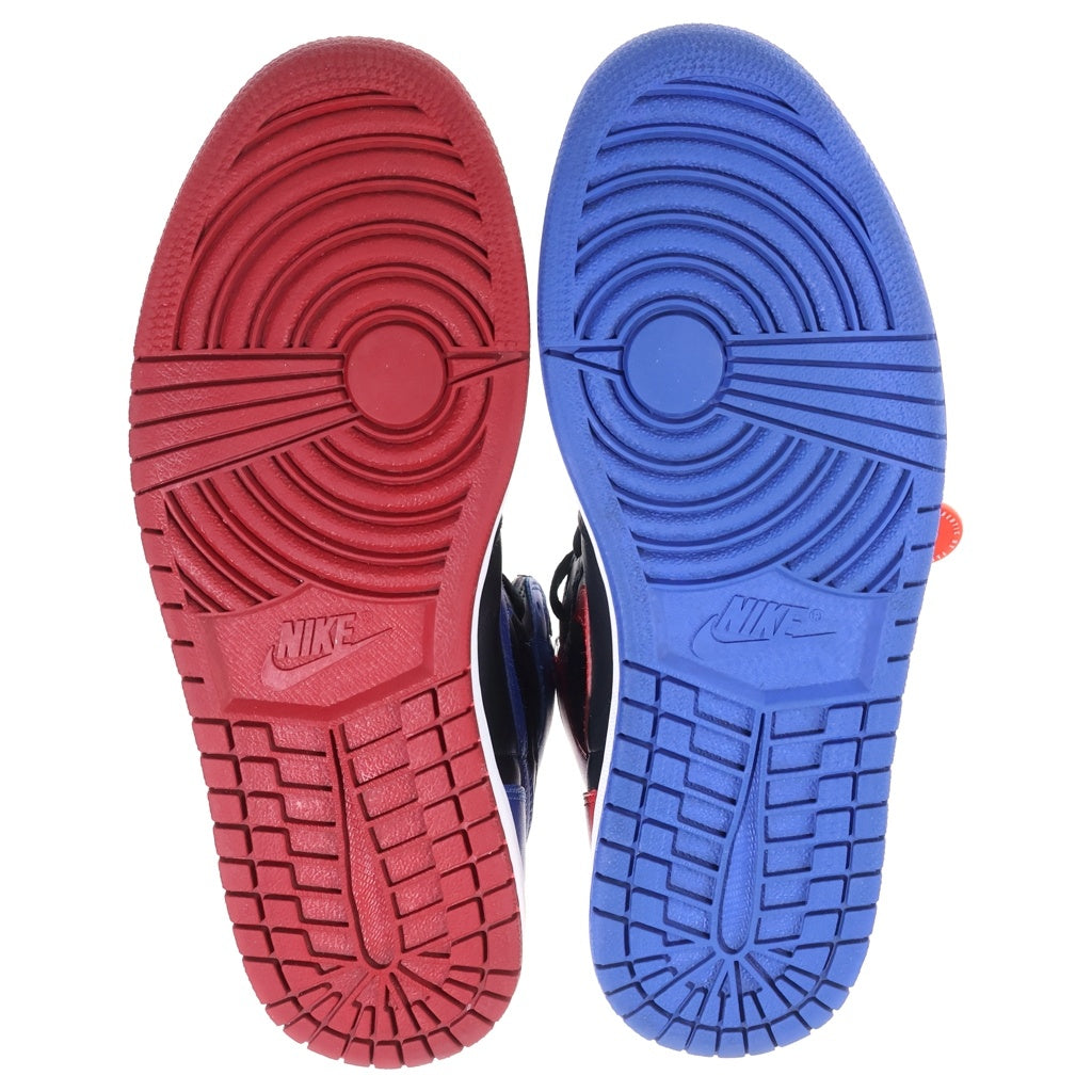 NIKE(ナイキ) AIR JORDAN 1 RETRO HIGH OG TOP 3 555088‐026 エアジョーダン1 トップ ハイカットスニーカー ブラック/レッド/ブルー US8.5/26.5cm