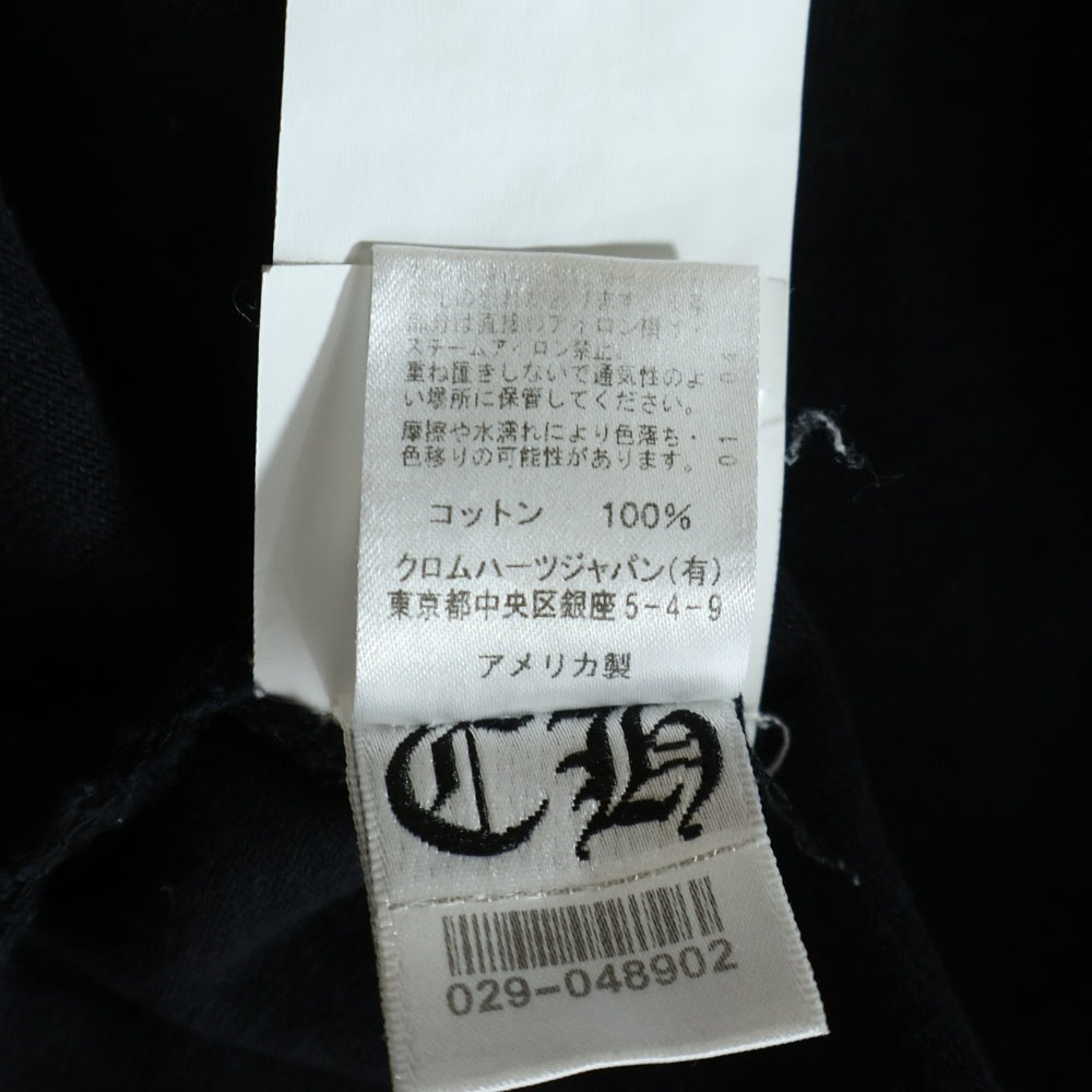 CHROME HEARTS(クロムハーツ) GRP Y NOT Pocket Tee ワイノット 半袖ポケットTシャツ ブラック
