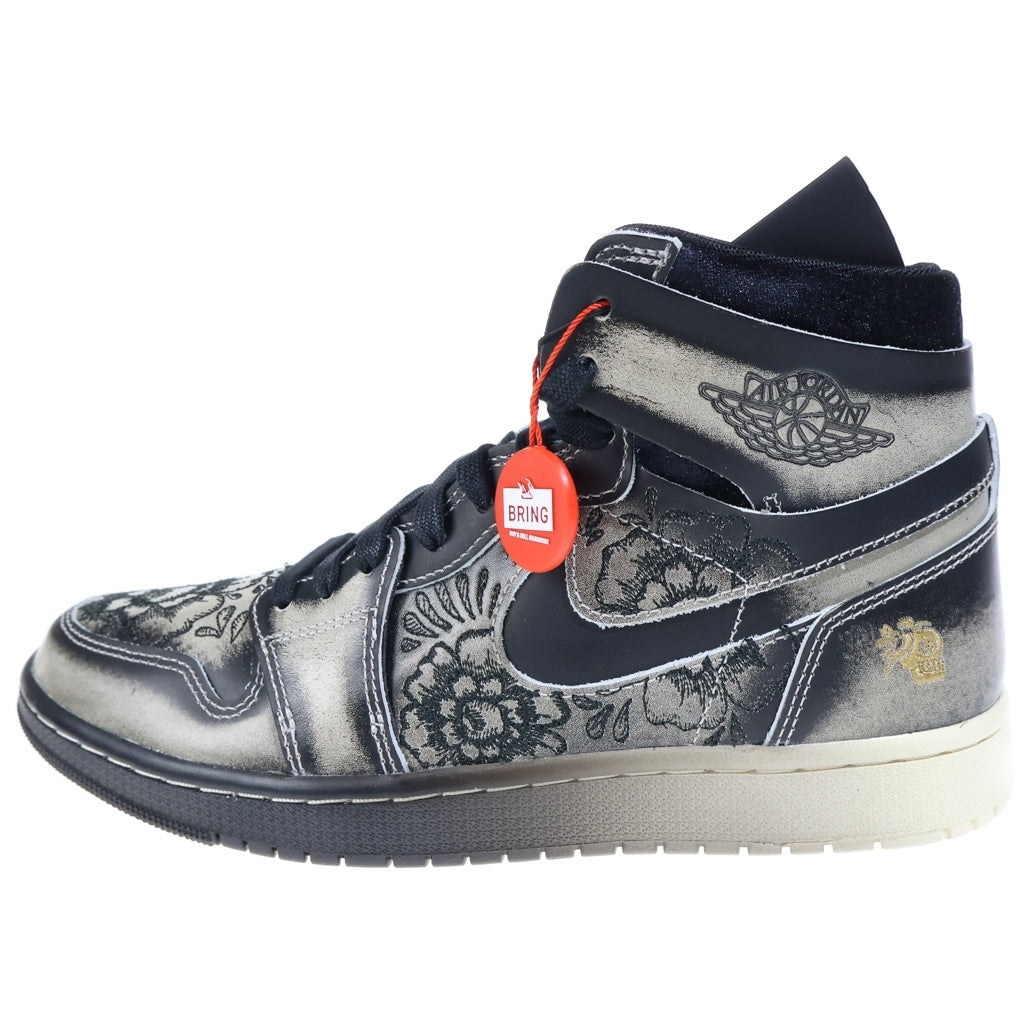 NIKE(ナイキ) AIR JORDAN 1 ZM CMFT 2 PRM エア ジョーダン 1 ズーム コンフォート 2 プレミアム ハイカットスニーカー ブラック US8/26cm FQ8155-010