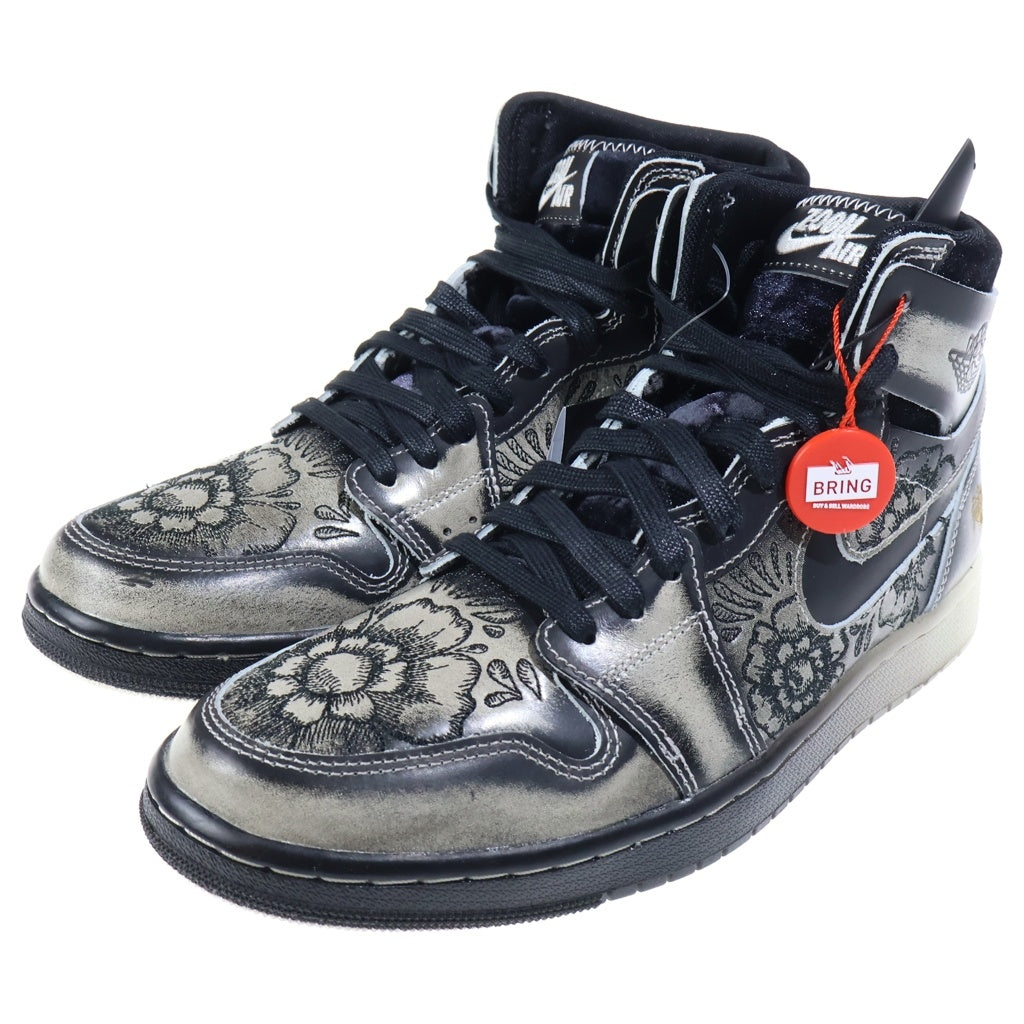 NIKE(ナイキ) AIR JORDAN 1 ZM CMFT 2 PRM エア ジョーダン 1 ズーム コンフォート 2 プレミアム ハイカットスニーカー ブラック US8/26cm FQ8155-010