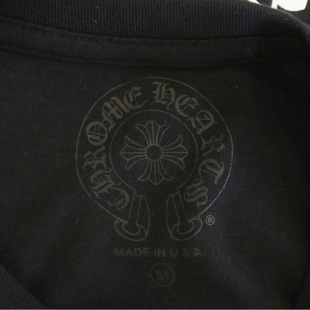 CHROME HEARTS(クロムハーツ) KOREA CH T-SHIRT 韓国限定 ホースシュー 両面プリント 半袖Tシャツ カットソー ブラック