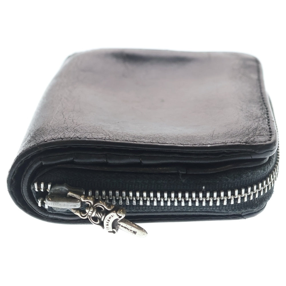 CHROME HEARTS(クロムハーツ) SQ ZIP BILL スクエアジップビル レザー