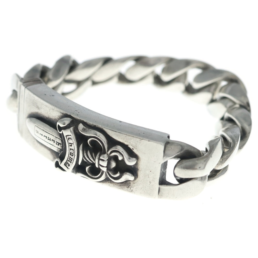 CHROME HEARTS(クロムハーツ) ID DAGGER ダガーIDクラシックリンクブレスレット 11LINK シルバー BCA156