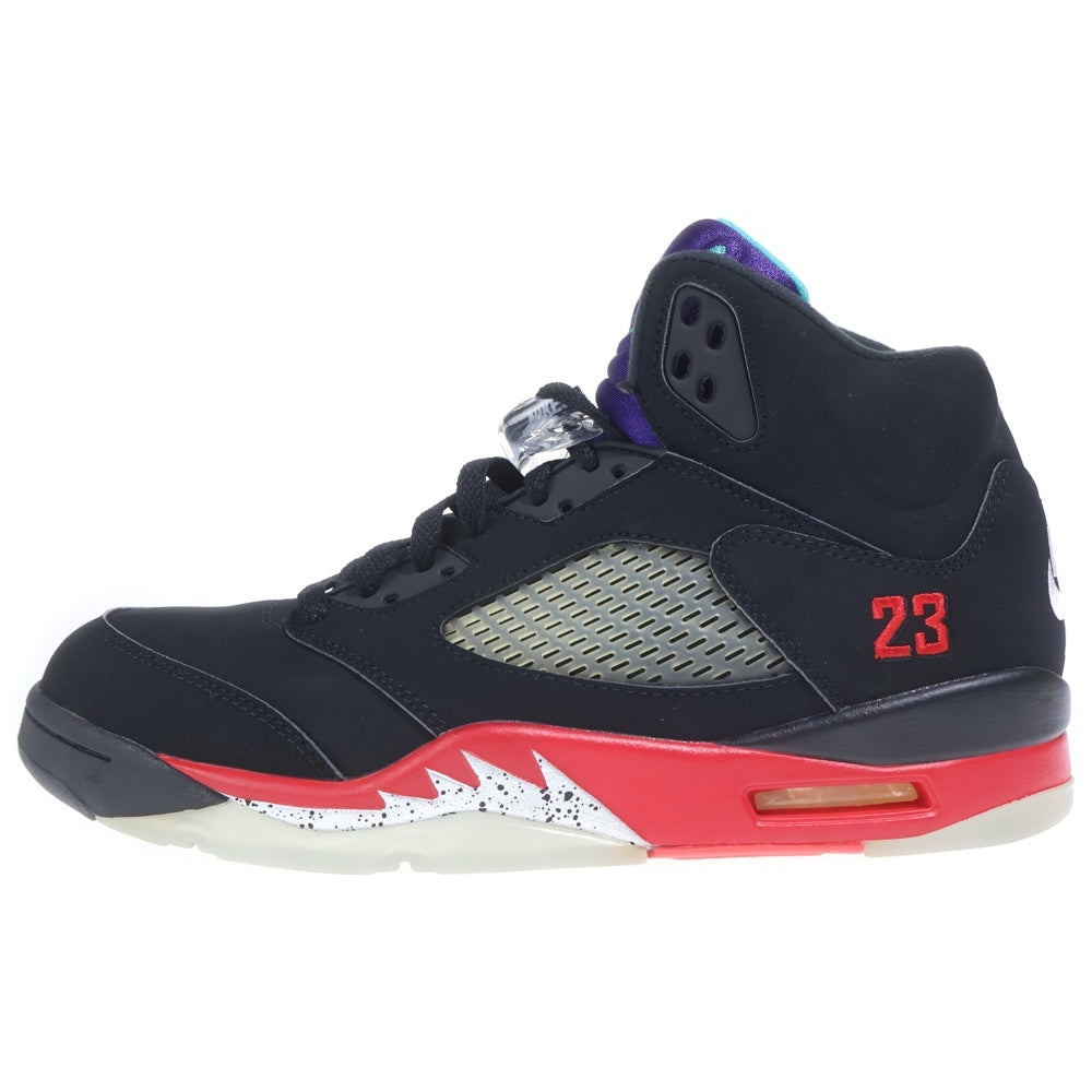 NIKE(ナイキ) AIR JORDAN 5 Retro Top3 エアジョーダン 5 レトロ トップ3 ハイカットスニーカー CZ1786-001 ブラック US10.5/28.5cm