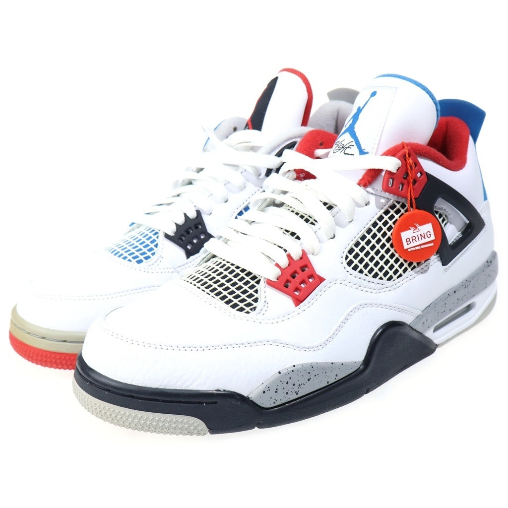 NIKE(ナイキ) AIR JORDAN 4 RETRO SE WHAT THE 4 エアジョーダン4 レトロ ワット ザ 4 ハイカットスニーカー ホワイト US11/29cm CI1184-146