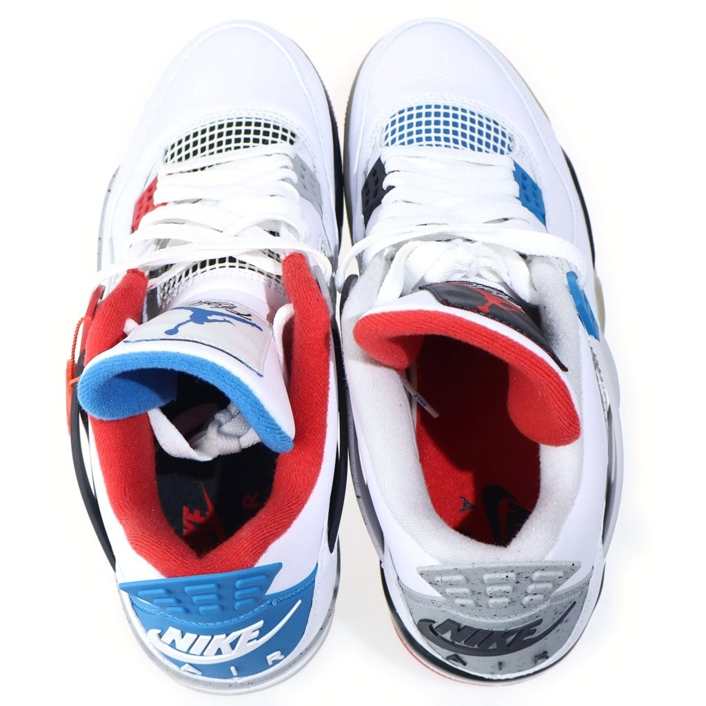 NIKE(ナイキ) AIR JORDAN 4 RETRO SE WHAT THE 4 エアジョーダン4 レトロ ワット ザ 4 ハイカットスニーカー ホワイト US11/29cm CI1184-146