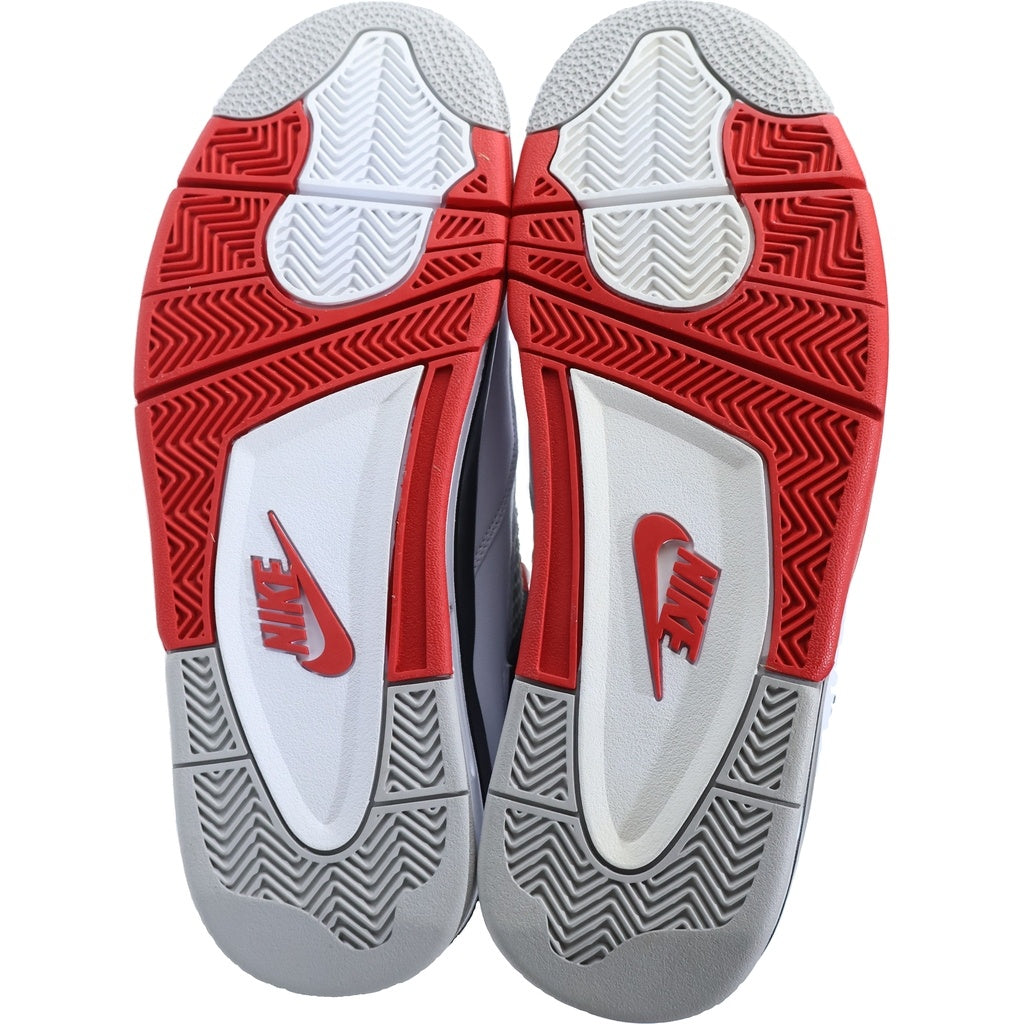 NIKE(ナイキ) AIR JORDAN 4 RETRO OG FIRE RED 2020 エアジョーダン4 レトロ ファイヤーレッド ハイカットスニーカー ホワイト/レッド US10.5/28.5cm DC7770-160